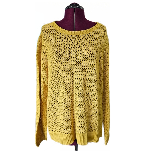 Van Heusen Loose Knit Crewneck Sweater Womens XL - Picture 1 of 11